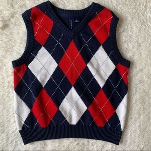 JANIE & JACK | Argyle Sweater Vest